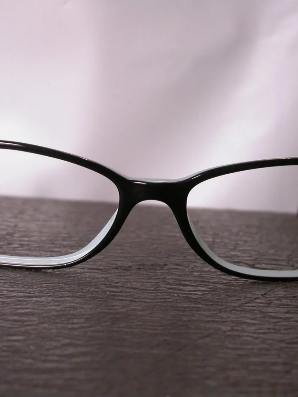 Authentic Tiffany Black Blue and Chrome Ring Eyeglasses Frames Made in Italy